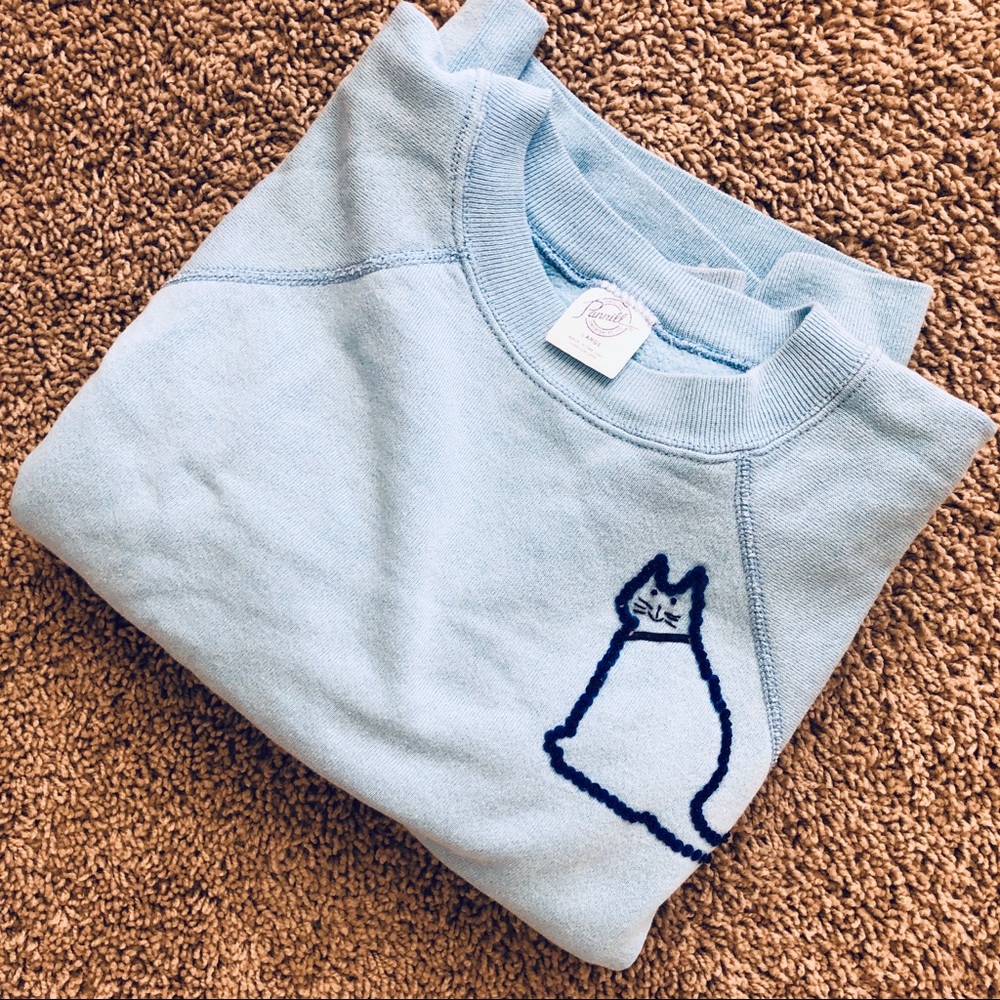 Vintage Pannill cat pullover